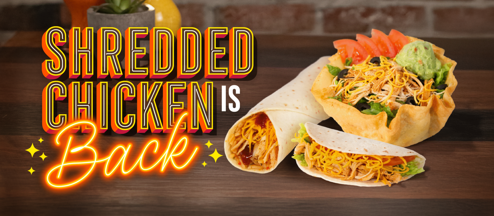 Shredded Chicken Web Header